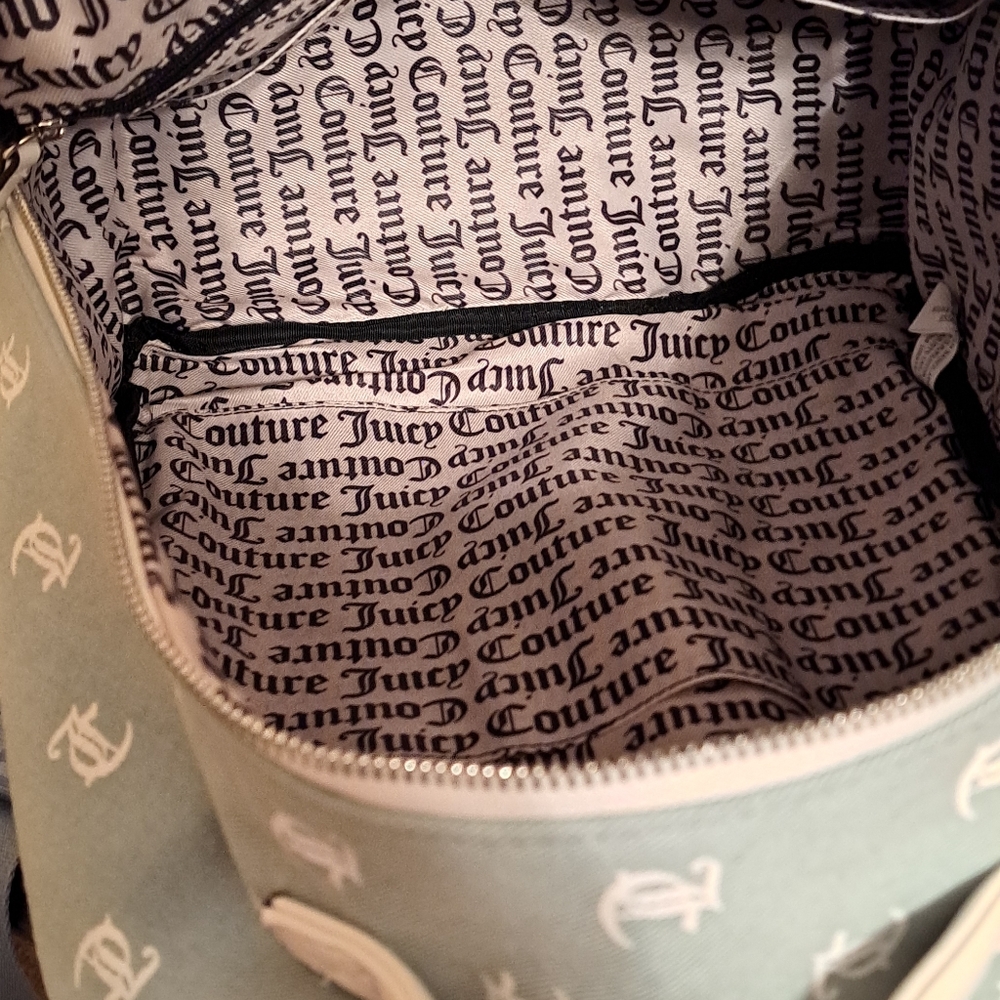 Juicy Couture Queen of Everything Square Backpack NWT w/change accessory pouch - Picture 5 of 6